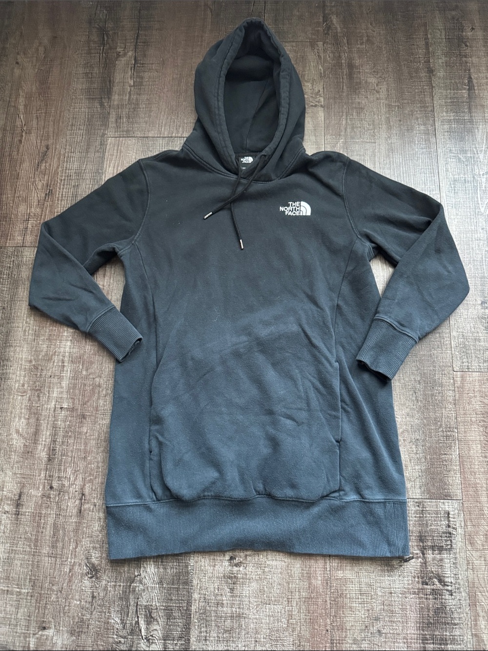 The North Face Black Hoodie Sweatshirt dress